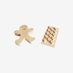 GINGERBREAD AHŞAP BASKI KALIBI resmi